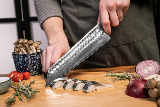 Essential 6-Piece Knife Set - Bunka Damascus Collection