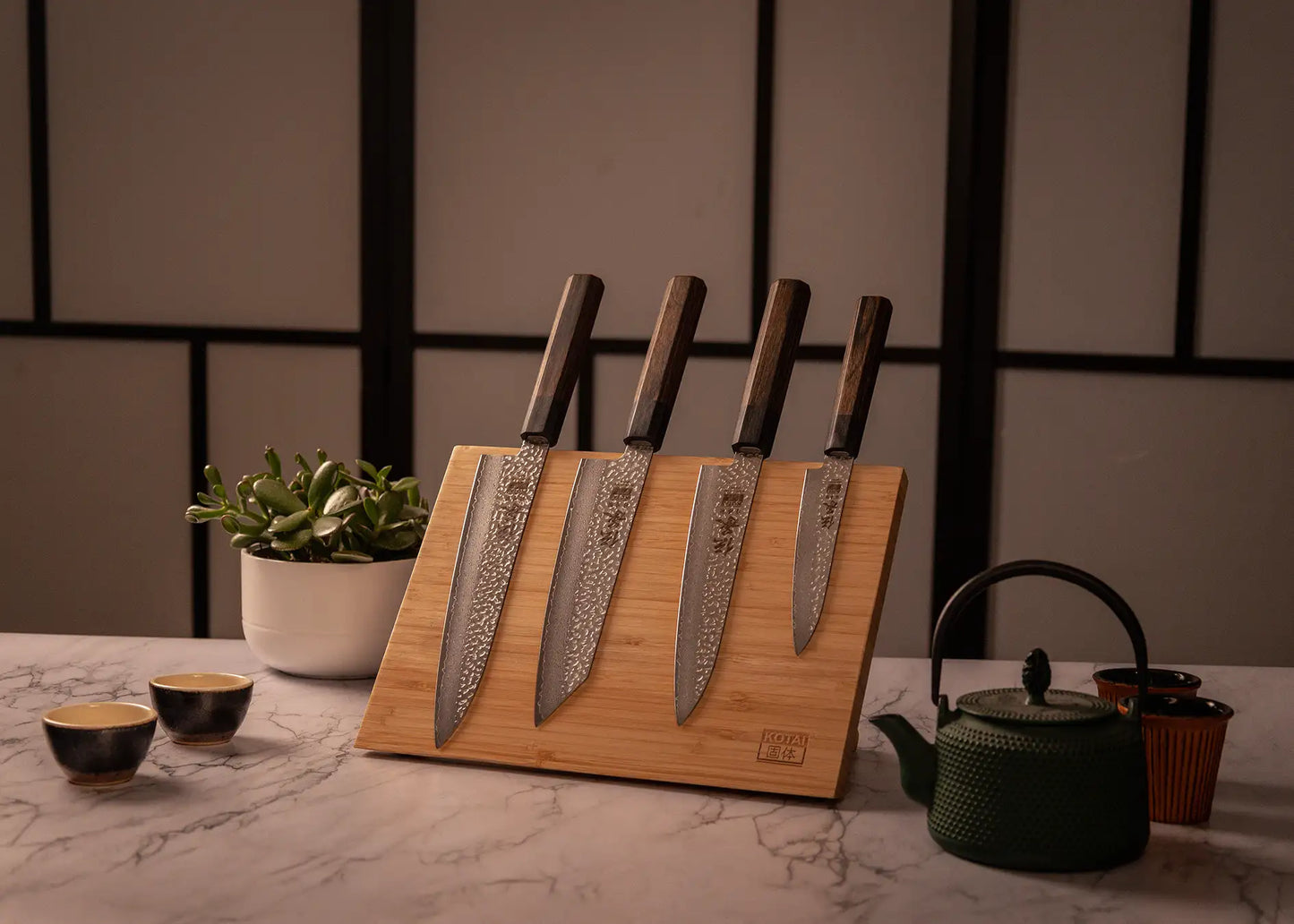 Complete 4-Piece Knife Set - Densho Collection