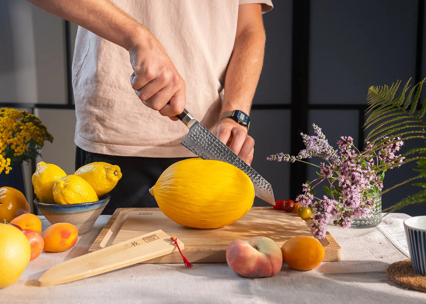 Complete 9-Piece Knife Set - Bunka San-Mai Collection