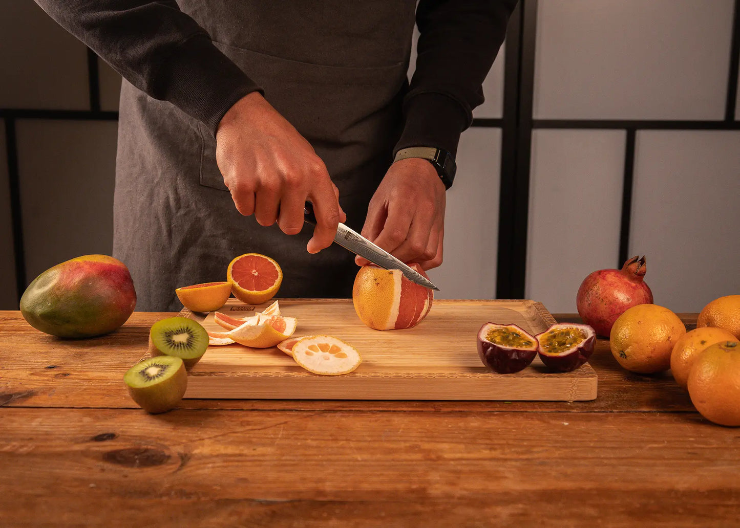 Set Édition Limitée de Couteaux 4 Pièces - Collection Hashi Damas