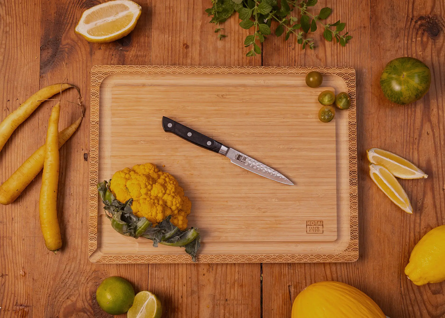 Complete 5-Piece Knife Set - Hashi Tsuchime Collection