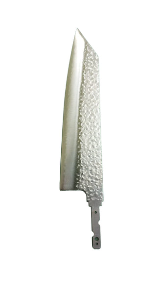 Here is an example of what half-tang looks like on kitchen knives.