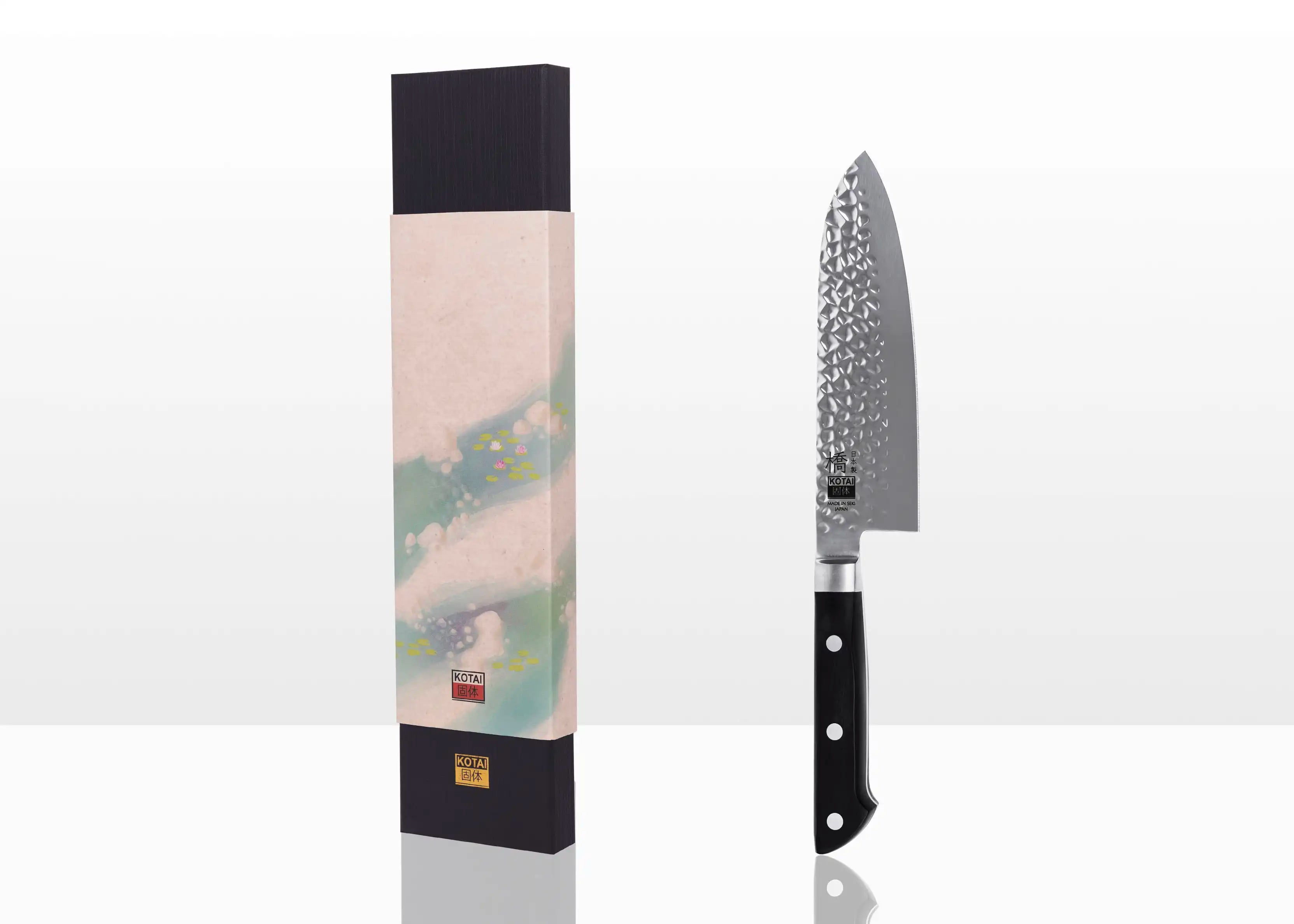 Santoku Knife 170 mm - Hashi Tsuchime collection