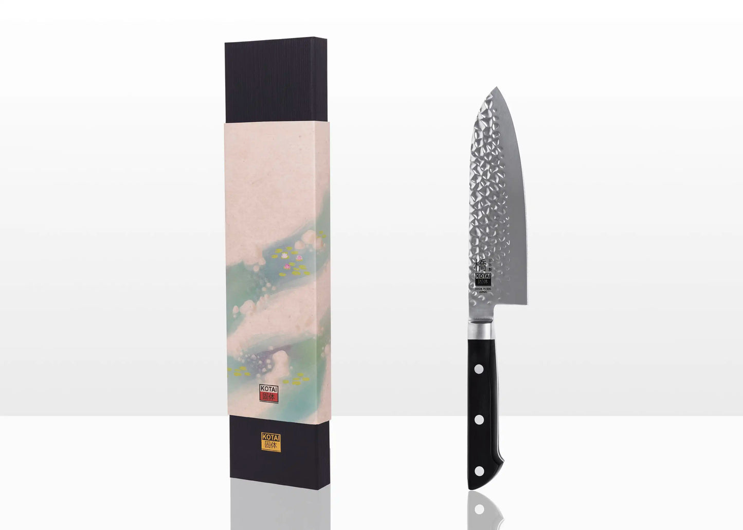 Couteau Santoku - Lame de 170 mm - Collection Hashi Tsuchime