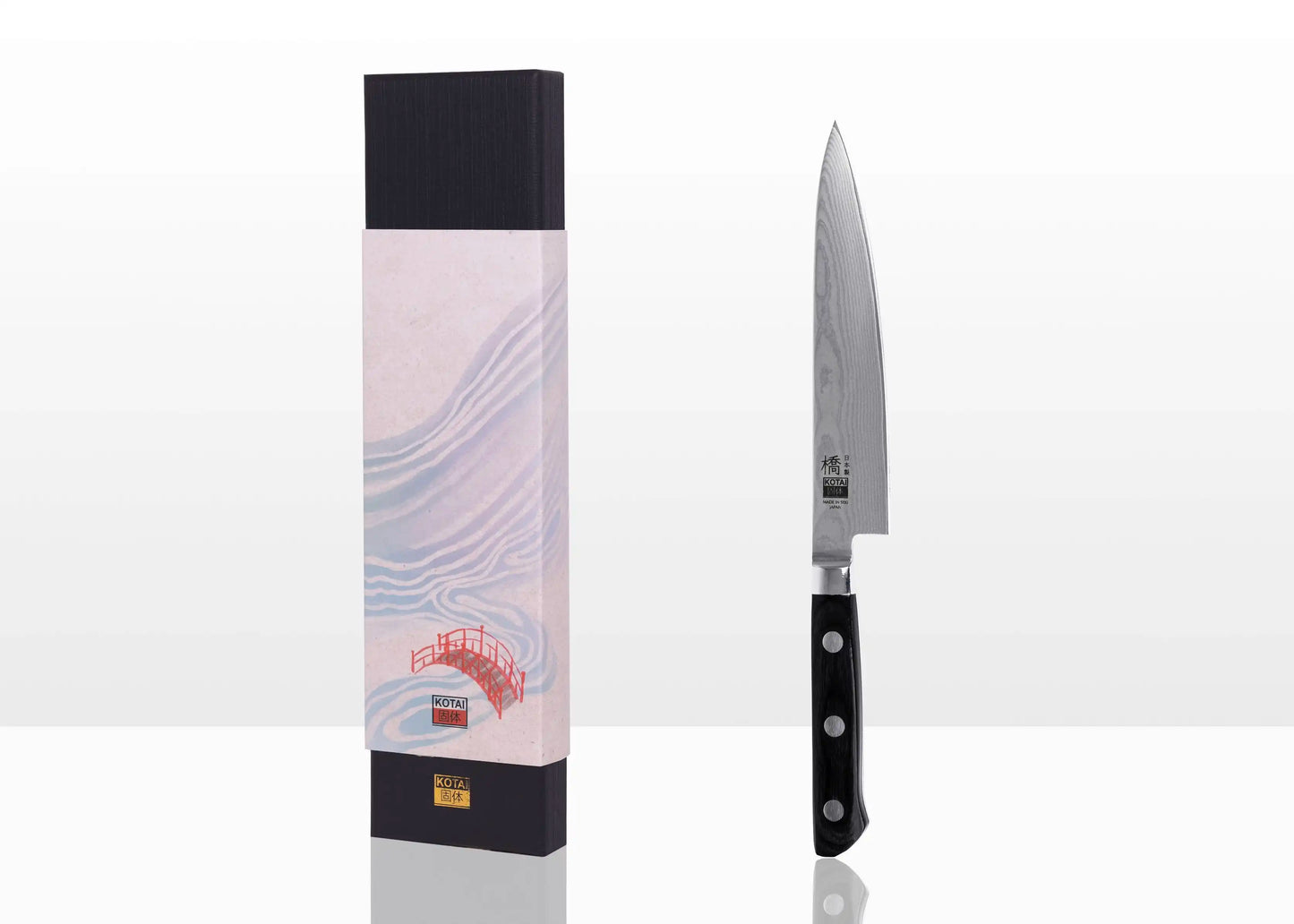 Utility Knife 150 mm - Hashi Damascus Collection